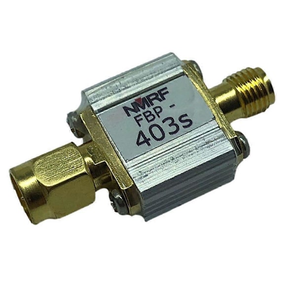 FBP-403S RF Koaxialt Bandpassfilter 403 MHz SAW Bandpassfilter 1DB Bandbredd 4MHz