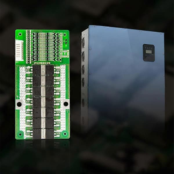 8S 24V 60A BMS - Skyddskort för järnlitiumbatteriladdare med batteribalansering/förbättring PC