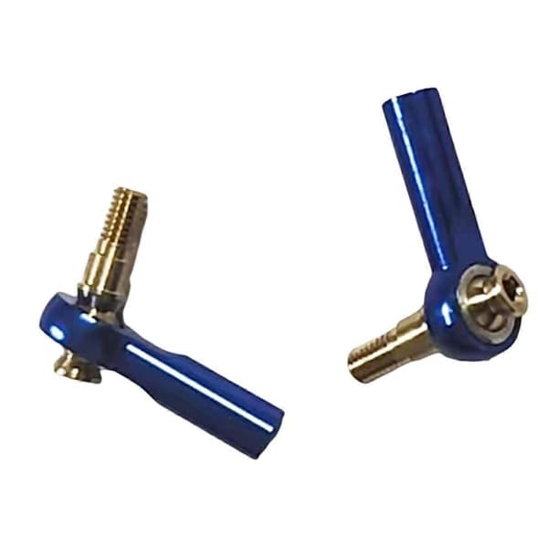 M3 Kulehode Posisjonerings Trekkstang 2mm Kulehode Servo Link Stang Blå