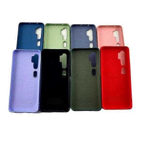 Xiaomi Mi Note 10 - Silikoneskal Mikrofiber
