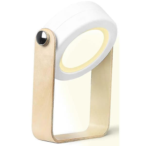 Led Bærbar Bordlampe 4001mah Oppladbart Batteri Lampe