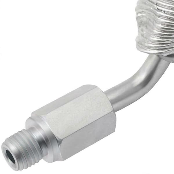 2 ST Turboaggregat Kylvätska Matning Vattenrör & Returrör Kit