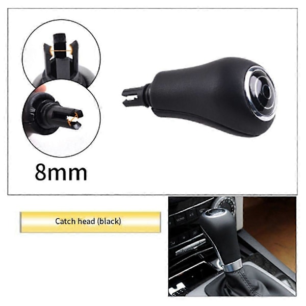 Gearskifter Knob Gearshift Handball til C / E Klasse C180 E200 GLK300 W204 W212 W207 2007-2013 Grå