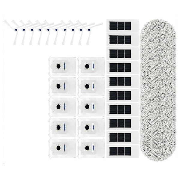 For Debot X2 / X2 Pro / X2 Omni Robotstøvsugere Rulle Hepa Filter Moppekluter Støvpose Reservedel