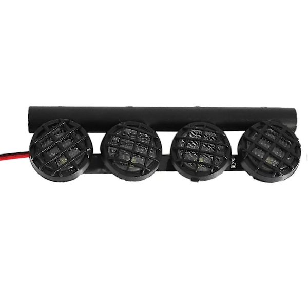 LED Takljusramp med 4 Spotlights för 1/10 1/8 RC Bil Hsp Tamiya