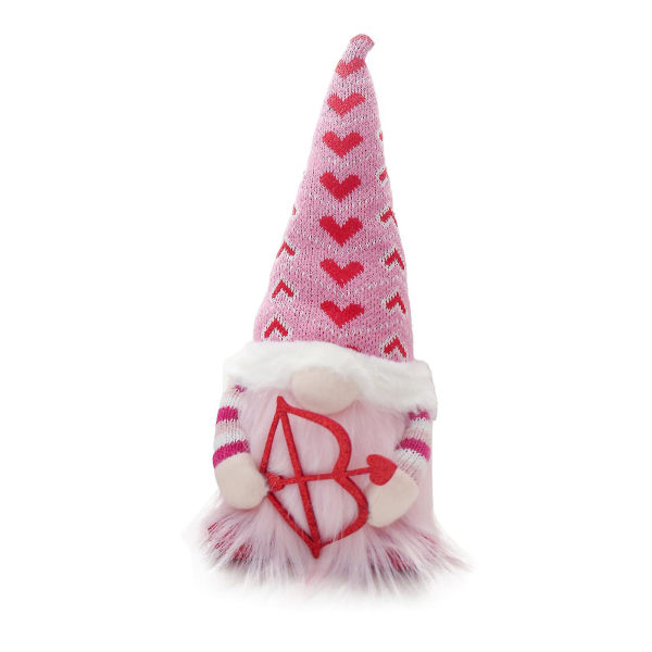Dekorasjon Valentinsdagsgave Premium søte Led Gnomes Doll 10,6 tommer med LED-lys gaver eller dekorasjoner