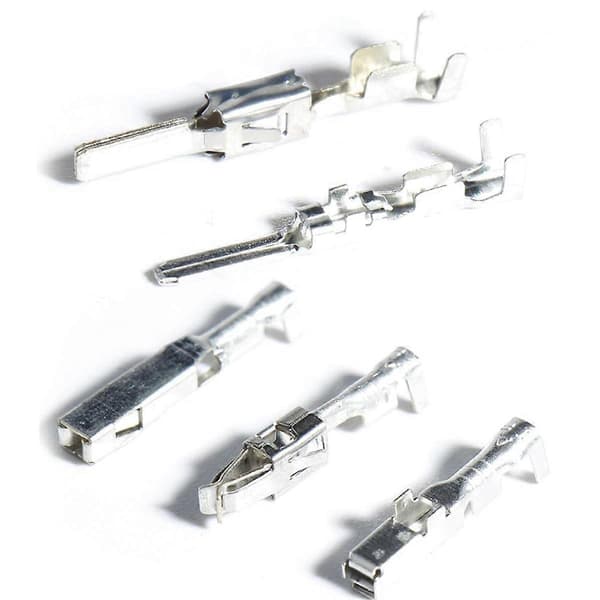 690 st Kontaktdon Stift Krympta Terminaler Bil Kit