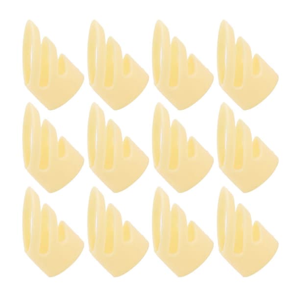 12 st Fingerpicks för Gitarr, Tumme och Pekfinger, Stränginstrumenttillbehör (4L+8M)