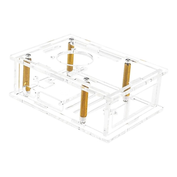 Akrylfodral Transparent Fodral för Pi 5 B