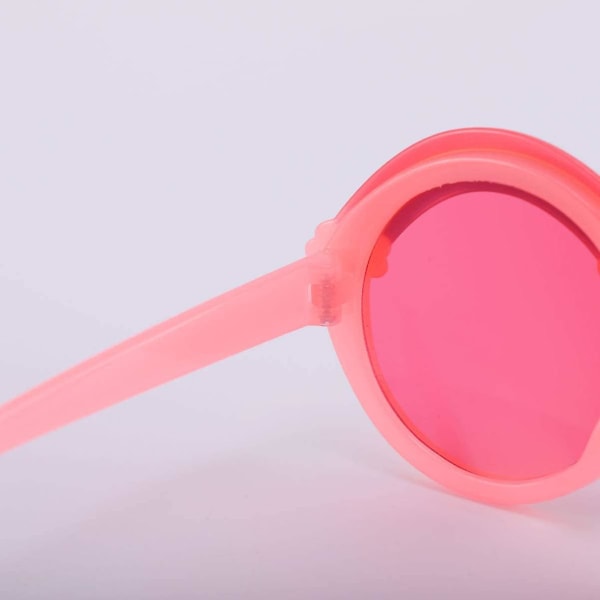 Børnesolbriller Sommer Pink Rainbow Småbørnssolbriller til drenge piger UV-resistente solbriller (blandet farve)(5 stk)