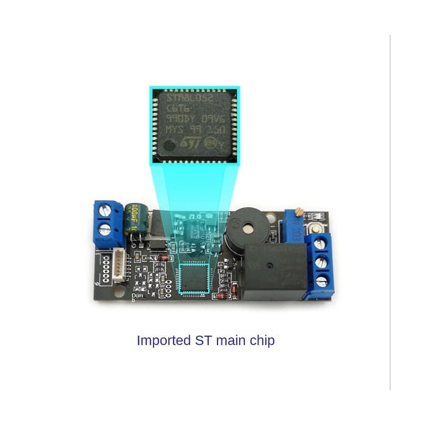 K202 Dc12v Lavt Strømforbruk Roterbart Relé Knapp Fingeravtrykk Kontrollkort For Fingeravtrykk A