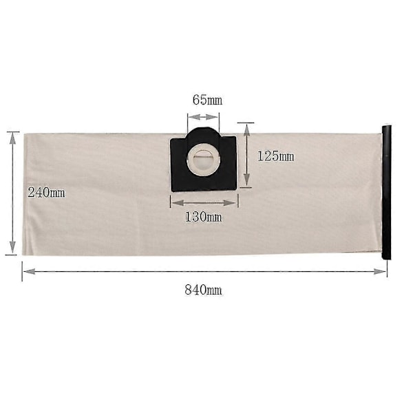 Erstatningsdeler Støvpose Kompatibel For Karcher Wd3 Mv3