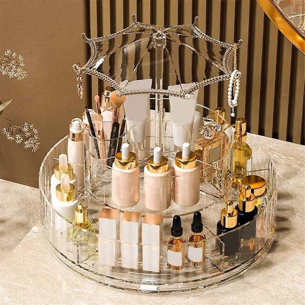 Kosmetik Opbevaringsboks Læbestift Organisation Transparent Kosmetik Skrivebords Opbevaringsboks Makeup Organizer