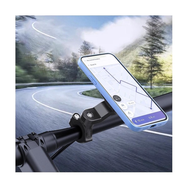 Polkupyörän matkapuhelimen pidike Vahva magneettinen pyörimissuuntainen sähköinen ajoneuvon navigointiteline