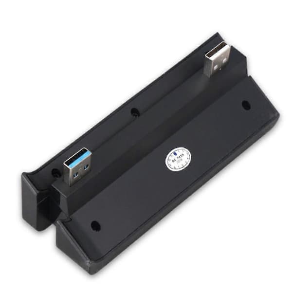 USB Hub til PS4 Slim 4 Port USB Opladningsstation Adapter (1 USB 3.0, 3 USB 2.0) med LED Display til P
