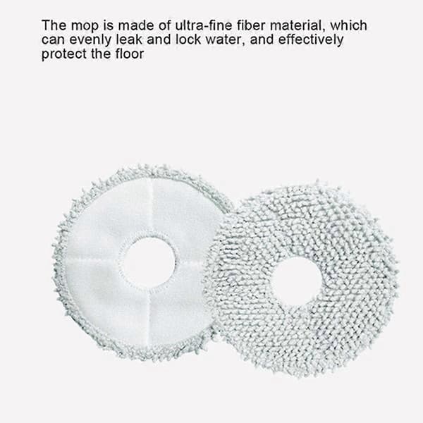 For Xiaomi Mijia B101cn Hovedsidebørste Mopp Klut Reservedel