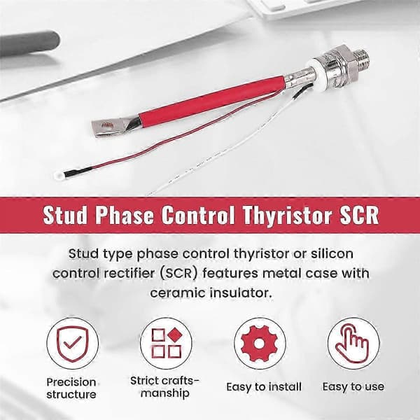 Stud Fasstyrd Tyristor SCR 100A 1600V KP100A