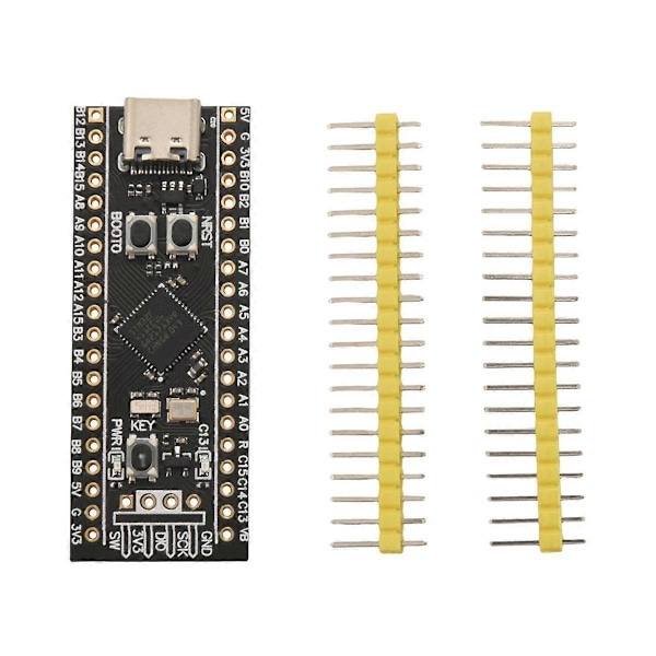 2 st STM32F401 STM32F401CCU6 Utvecklingskort V3.0 STM32F4 Lärkort Stöd för Programmering