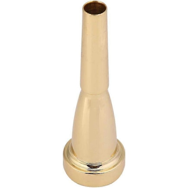 2025 Sopiva Trumpetin Suukappale, Messinkinen Trumpetin Suukappale 3C-koon Instrumenteille (Kulta)