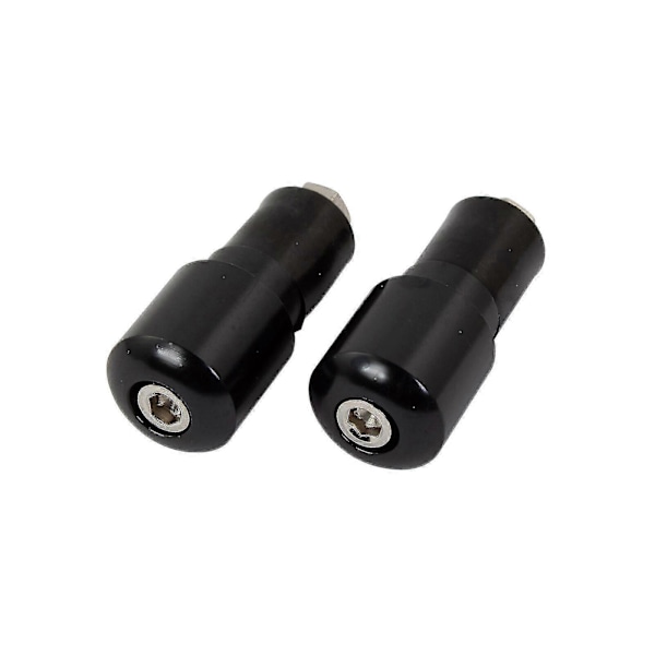Motorcykelgrepp Balanserings Plugg Retrofit Tillbehör Universal 22mm Svart