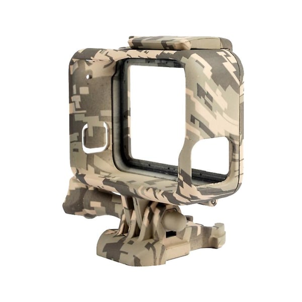 Beskyttelseshus til Hero 5 Udendørs Camouflage Standard Ramme til Go Pro Hero 5