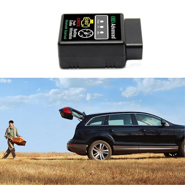 Mini OBD Bluetooth-yhteensopiva skanneri diagnostiikka Tehokas vikadiagnostiikkalaitteisto kaikille protokolla-autoille
