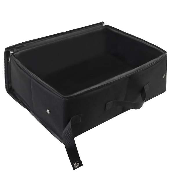 Portable Litter Box With Lid, Leak-proof Collapsible Box Great For Travel Hotel Stays And Road Trip