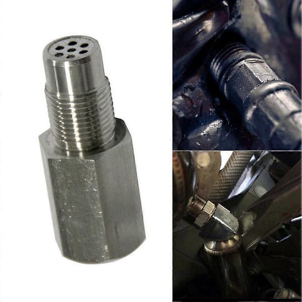 Oksygen O2 Sensor M18X1.5 Forlenger Spacer Adapter Plugg Katalysator CEL Eliminator Biltilbehør