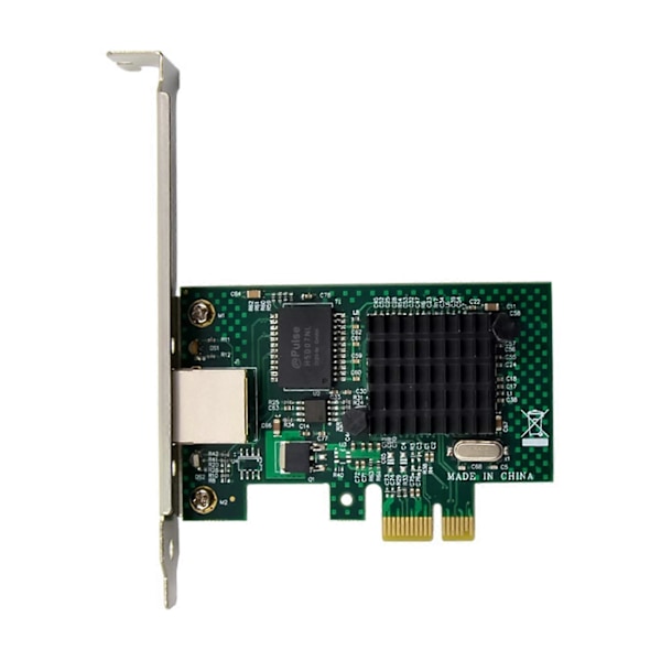 BCM5721 Gigabit Nettverkskort PCI-E X1 Gigabit Enkeltports Servernettverkskort Kompatibelt med PXEVL