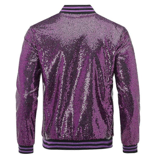Herre Party Show Glitter Pailletjakke