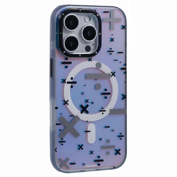 Til iPhone 16 Pro-deksel kompatibelt med MagSafe IMD TPU-bakdeksel