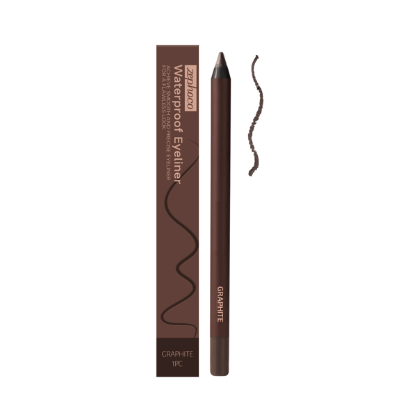 2 stk. Zephoco Graphite Eyeliner - Vandfast, smudsafvisende, silkeblød eyeliner gelpen 2Pcs