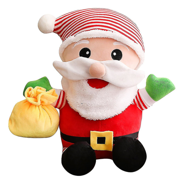 Christmas Creative Santa Snowman Pute Håndvarmer Plysjlekejulegave