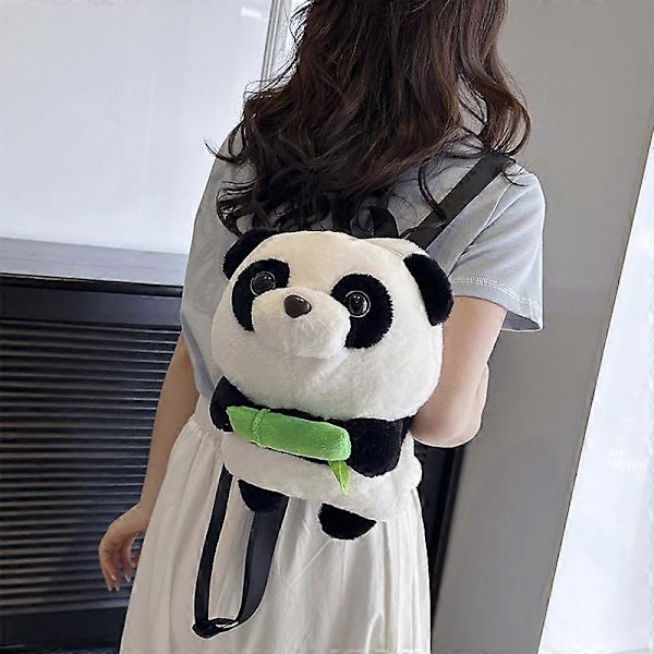 Söt Panda Plysch Ryggsäck