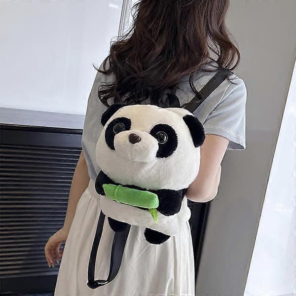 Søt Panda Plysj Ryggsekk