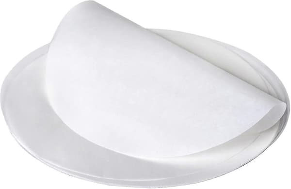 150 stk. 15 cm Rund Bagepapir - Non-stick
