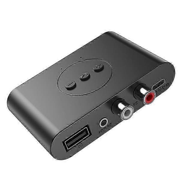 B21 Bluetooth 5.0 Audio Receiver U-Disk RCA 3.5mm AUX Jack Stereo Musik Adapter 2025