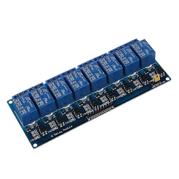 5V Elektronisk Relémodul 8-kanals for 51 AVR ARM Logikk