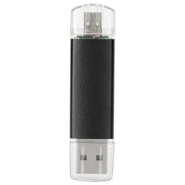 USB Flash Drive OTG Minnebrikke 2 i 1 Micro Thumb U Disk Telefonlagring 128GB YEMMA