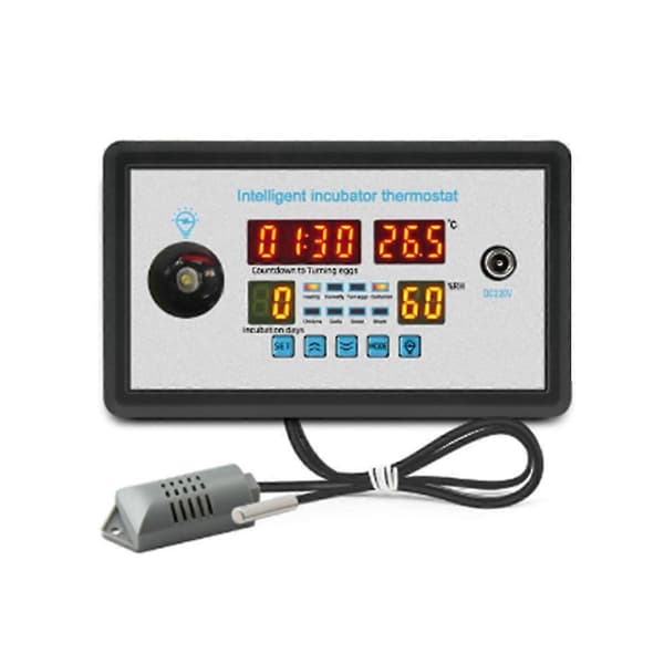 Smart Termostat Digital Zfx-w9002 Termostat Temperatur Fuktighetskontroll Inkubator 360 Automatisk