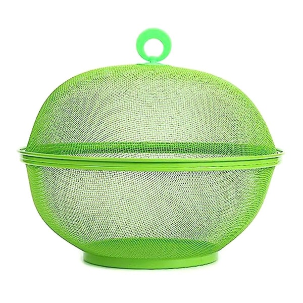 Kitchen Ware With Lid Fruit Plate Vegetable Washing And Draining Basket Fruit And Vegetable Basket