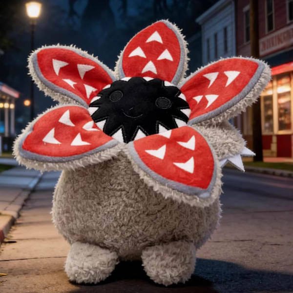 Stranger Things Demogorgon Plyschleksak/Människätande Blomfigur