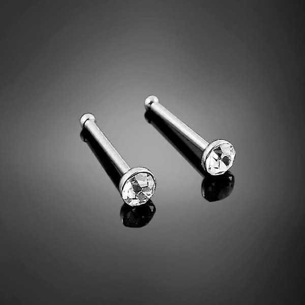 60 st Näsdubbar, geometriska diamantnäsdubbar näsdekorationstillbehör