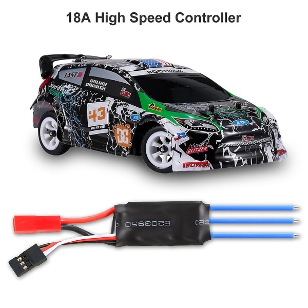 Elektrisk hastighetskontroller børsteløs Esc For K989 K969 Mini-z Mini-q 1/24 1/28 1/32 Rc Drift Car