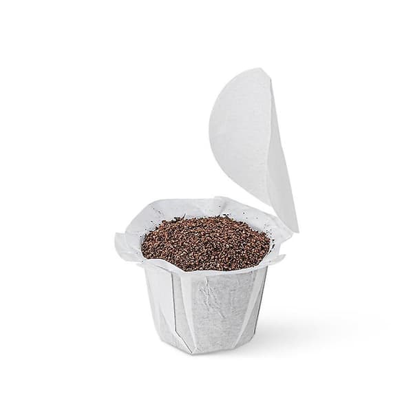 150 stk Kaffe Filterpapirkopp Matfilterpapirholder Kaffe Maskin Papirfilter Kapsel K-kopp w