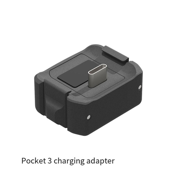 For Pocket 3 Charging Adapter Head Dual Interface Degree Multifunctional Convenient Camera Accessor