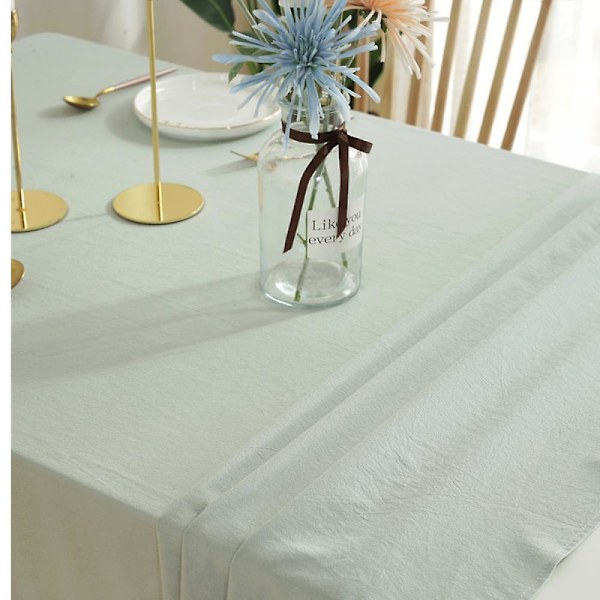Tableclothhomes Enfärgad Bomullsduk i Canvas för Höstdekoration, Halloween Julhelger, 100% Bomull, Rektangulär, Tvättbar duk