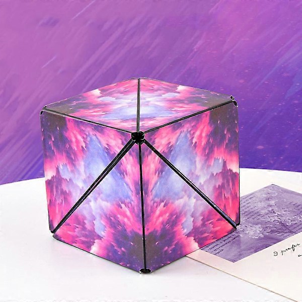 Magnetisk Cube Kompression 3D Hånd Flip Puslespil