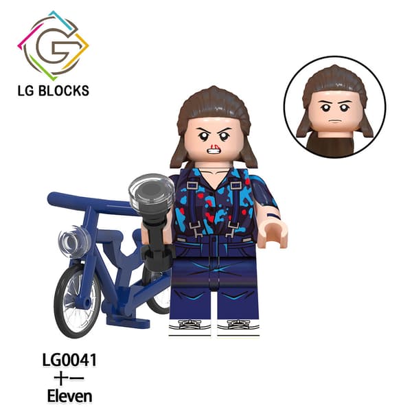 Stranger Things LG1006 lasten rakennuspalikkaminifiguurilelu