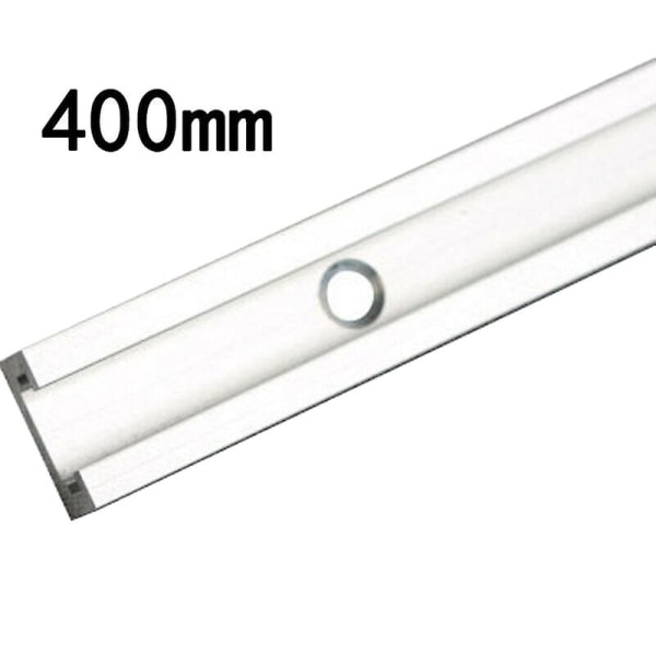 Aluminiumsstangsglider T-spor T-spor jiggfeste for bordsag Målestang (400 mm)